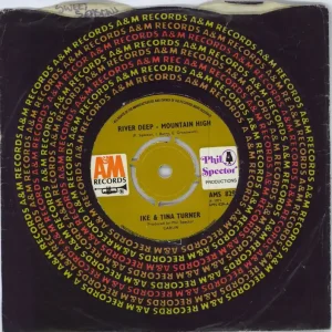Latest Ike & Tina Turner River Deep - Mountain High UK 7" vinyl