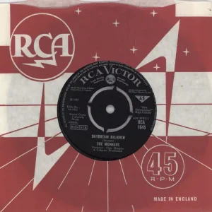 Wholesale The Monkees Daydream Believer - Label Variant UK 7" vinyl