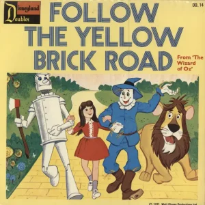 Walt Disney Follow The Yellow Brick Road UK 7" vinyl New Arrival