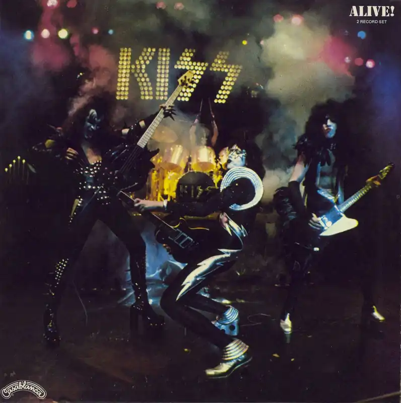 Viral Kiss Alive - Test Pressing UK 2-LP vinyl set
