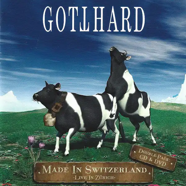 Don’t Miss Out GOTTHARD Made In Switzerland Lives In Zurich CD & DVD, very good plus