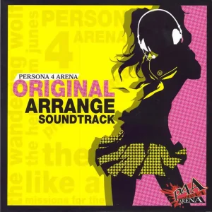 Bargain Original Soundtrack Persona 4 Arena - Yellow vinyl UK Vinyl LP