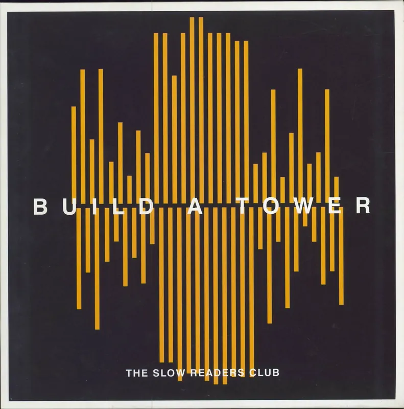 The Slow Readers Club Build A Tower - Marigold & Black Swirl vinyl UK Vinyl LP Hot Deal