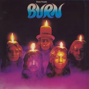 New Release Deep Purple Burn - 1st - VG UK Vinyl LP