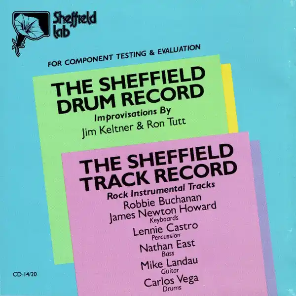 Authentic VARIOUS Sheffield Drum Record/Sheffield Track Record CD, very good plus