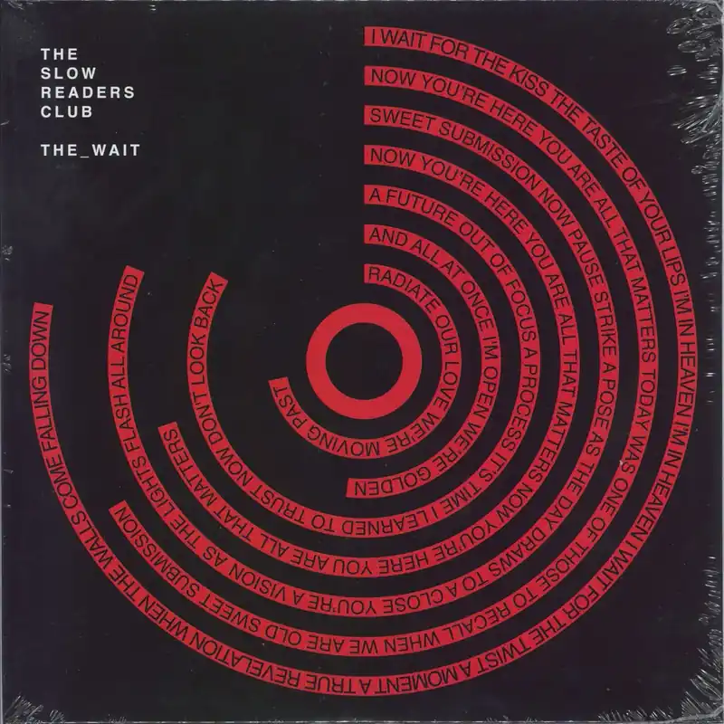 Cheap The Slow Readers Club The Wait - Red vinyl UK 7" vinyl