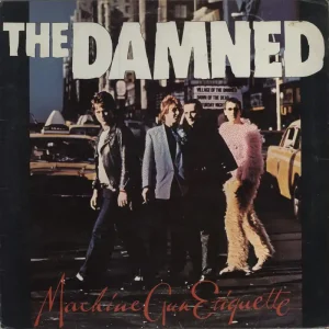 Last Chance The Damned Machine Gun Etiquette - VG UK Vinyl LP