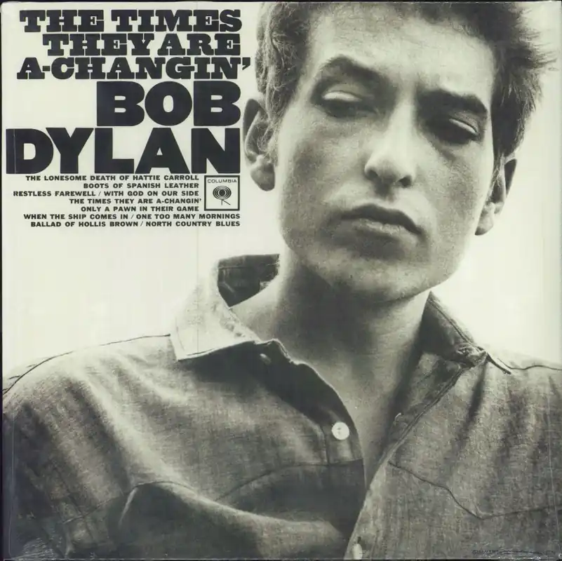 Bob Dylan The Times They Are A-Changin' - 180gm Vinyl - Sealed Italian Vinyl LP Today Only