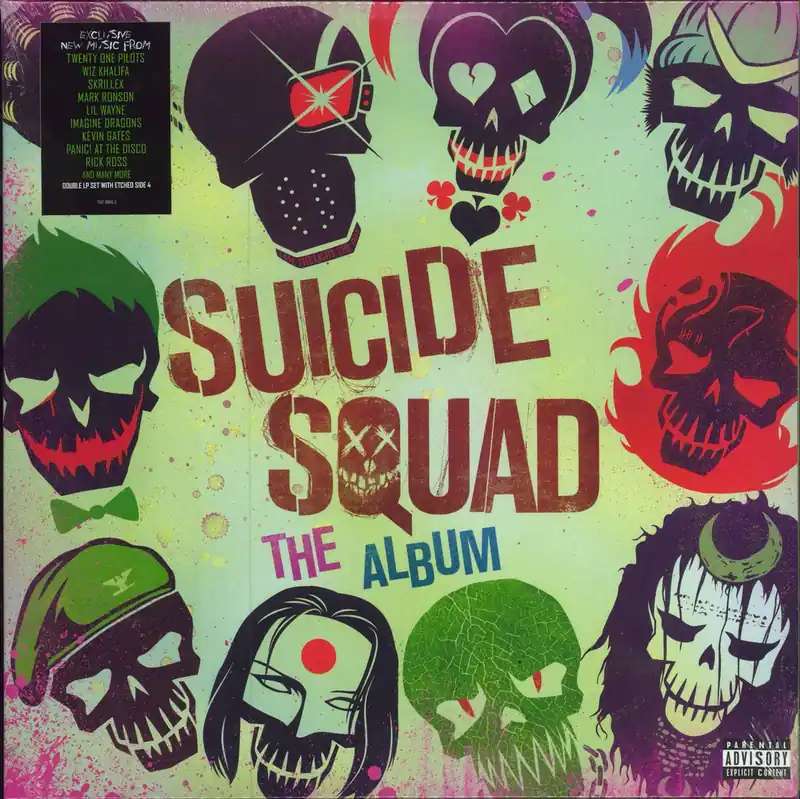 Original Soundtrack Suicide Squad: The Album - Sealed UK 2-LP vinyl set While Supplies Last