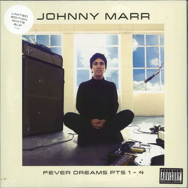 Johnny Marr Fever Dreams Pts 1-4 - White Vinyl + Autographed Print UK 2-LP vinyl set Best Seller