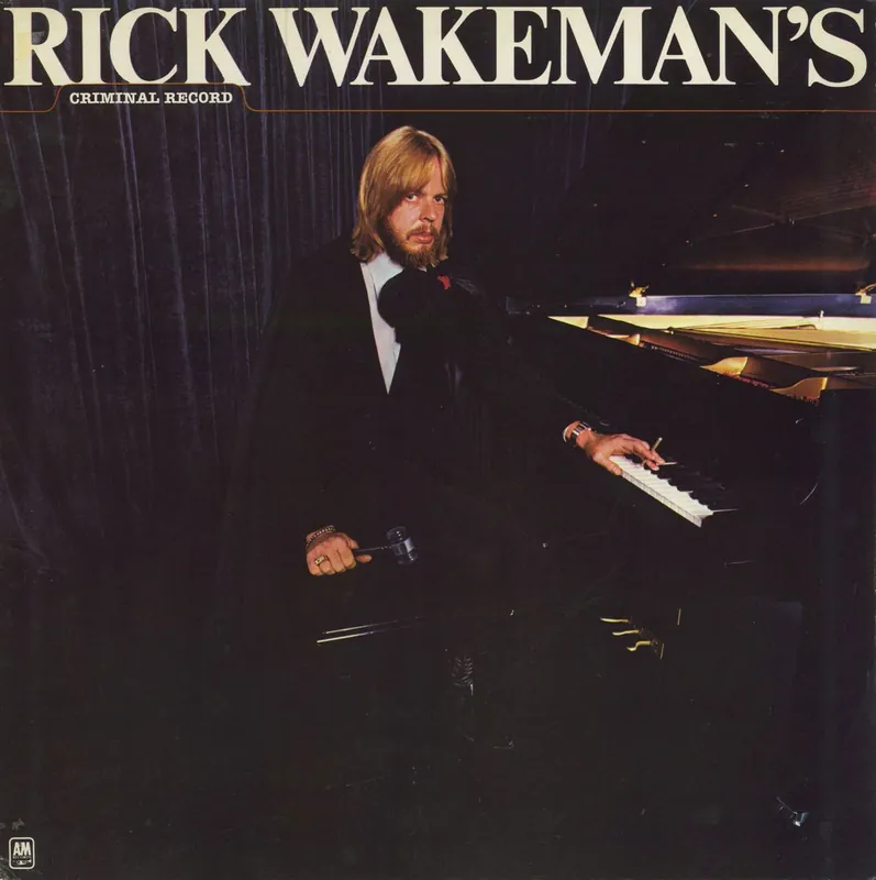 Rick Wakeman Criminal Record US Vinyl LP Factory Price
