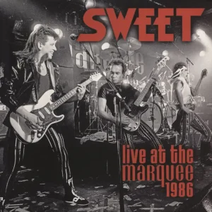 Fan Favorite The Sweet Live At The Marquee 1986 - White Vinyl UK 2-LP vinyl set