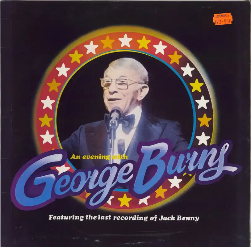 New Arrival George Burns An Evening With George Burns UK 2-LP vinyl set