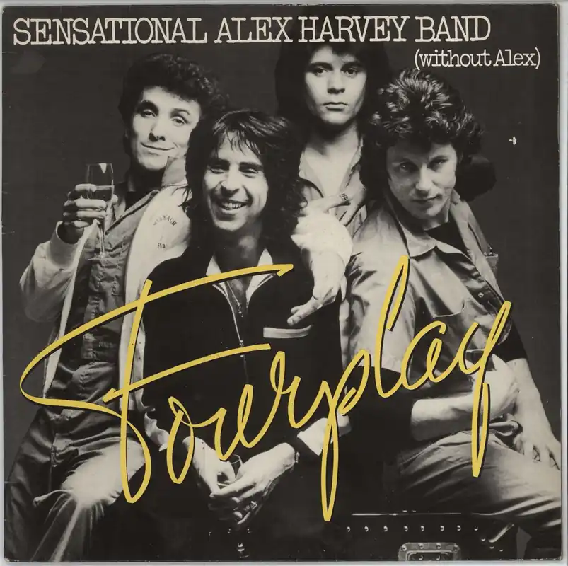 Certified Alex Harvey (UK) Fourplay UK Vinyl LP