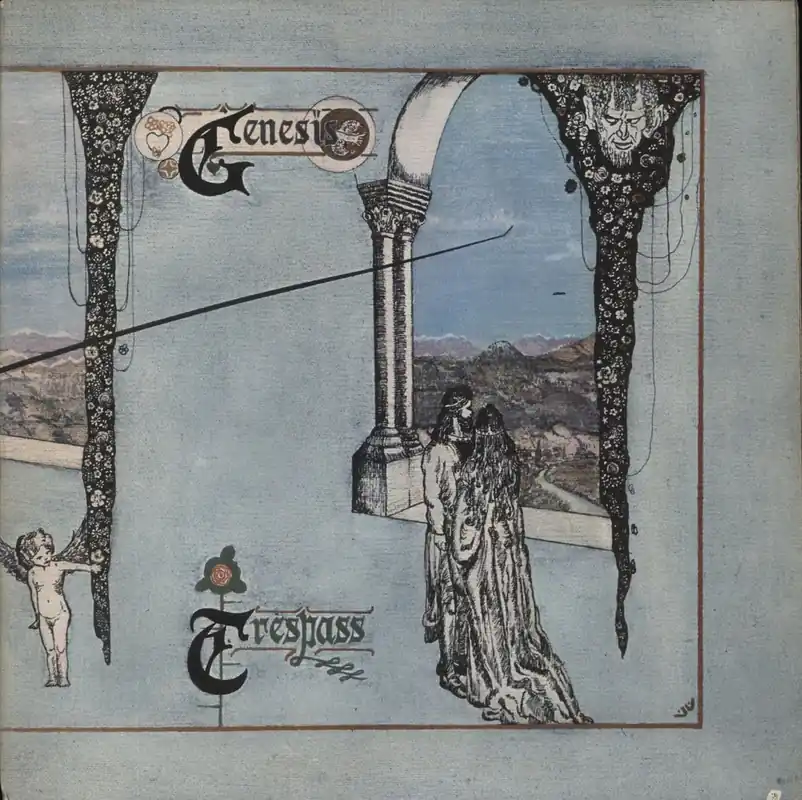 Genesis Trespass - 1st (B) + Insert UK Vinyl LP Free Delivery