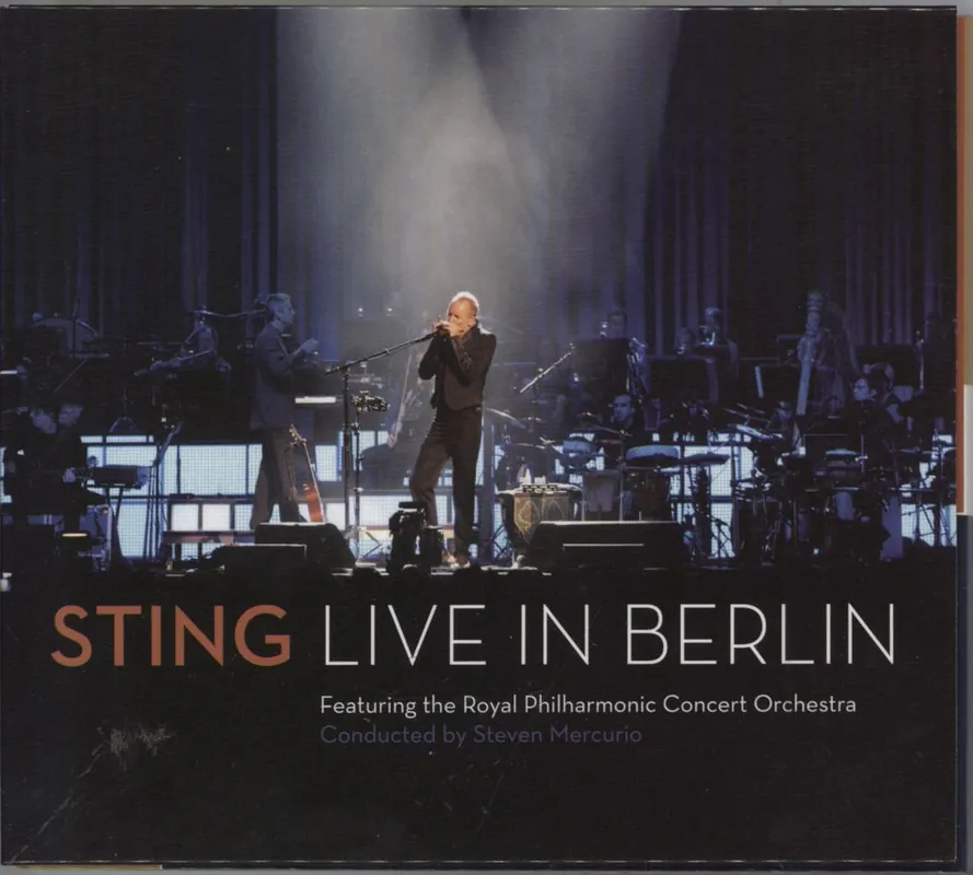 Sting Live In Berlin German 2-disc CD/DVD set Express Delivery