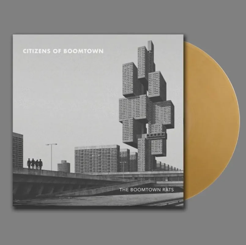 The Boomtown Rats Citizens Of Boomtown - Gold Vinyl + Metallic Sleeve UK Vinyl LP Same Day Shipping