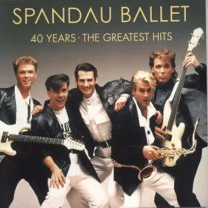 Spandau Ballet 40 Years - The Greatest Hits - Red Vinyl UK 2-LP vinyl set Original