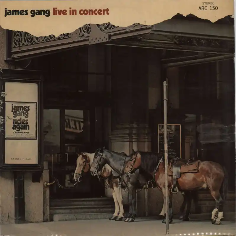 The James Gang Live In Concert South African Vinyl LP In Demand