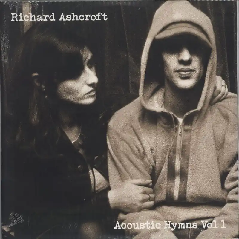 Richard Ashcroft Acoustic Hymns Vol 1 - Yellow Vinyl - Sealed + Autographed Print UK 2-LP vinyl set Wholesale