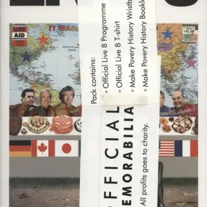 Band Aid Live 8 Pack - sealed UK Tour programme Factory Price