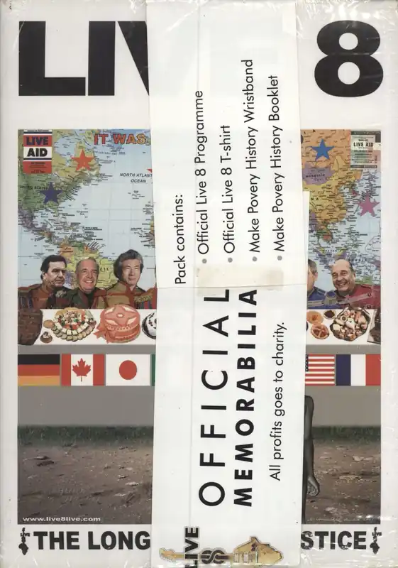 Band Aid Live 8 Pack - sealed UK Tour programme Factory Price