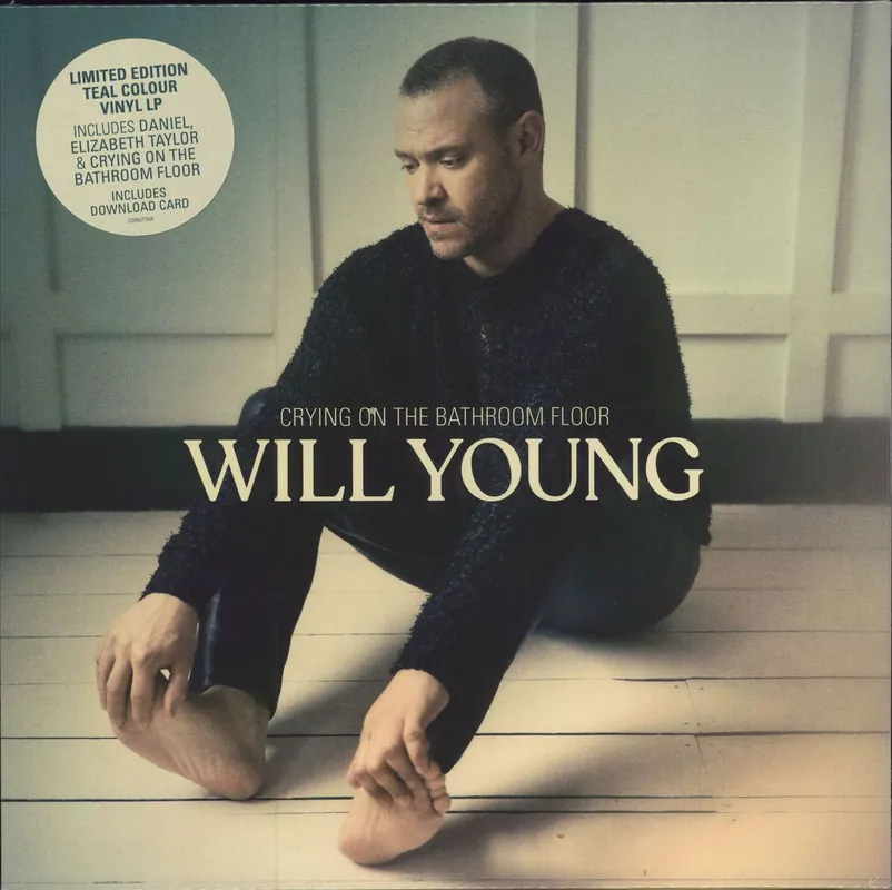 Get Yours Will Young Crying On The Bathroom Floor - Teal Vinyl - Sealed UK Vinyl LP
