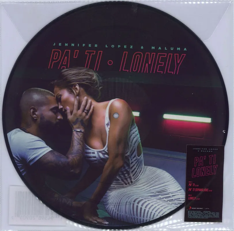 Jennifer Lopez Pa' Ti US 12" picture disc Best Seller