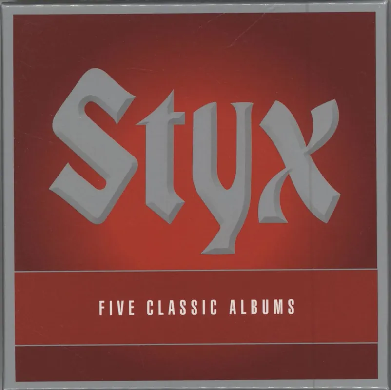 Last Chance Styx Five Classic Albums UK Cd album box set