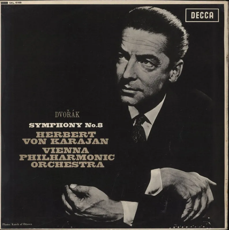 Certified Antonín Dvorák Symphony No. 8 UK Vinyl LP