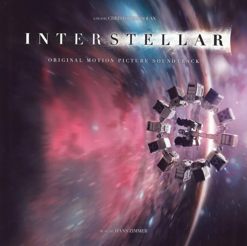 Direct From Factory Original Soundtrack Interstellar - Black Vinyl - Leather Laminate Sleeve Edition UK 2-LP vinyl set