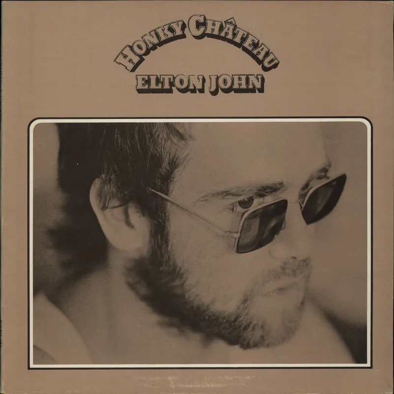 Elton John Honky Chateau - 2nd - Blue UK Vinyl LP Don’t Miss Out