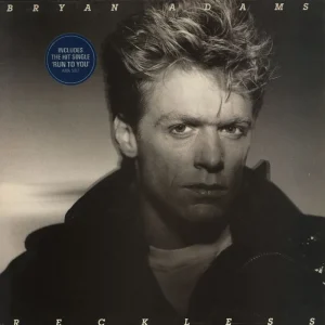Bryan Adams Reckless - 1st + Insert - Blue Sticker UK Vinyl LP Hot Picks