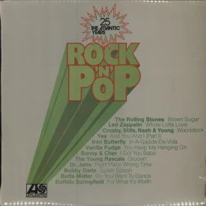 Various-60s & 70s Rock 'N' Pop - 25 The Atlantic Years South African Vinyl LP Sale