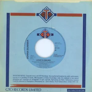 Popular Donna Summer Love's Unkind - Jukebox UK 7" vinyl
