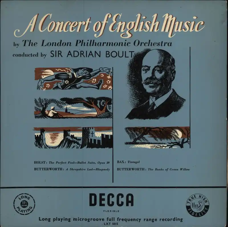 The London Philharmonic Orchestra A Concert Of English Music UK Vinyl LP Special Offer