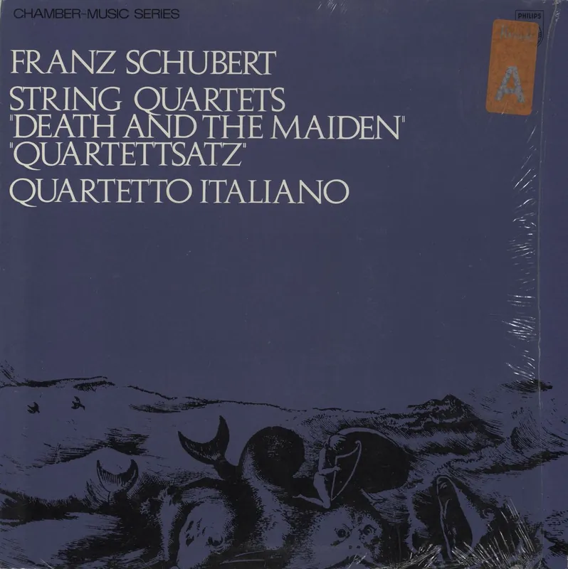 Top Pick Franz Schubert String Quartets 'Death And The Maiden' & 'Quartettsatz' UK Vinyl LP