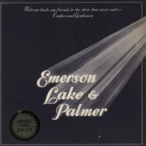 Limited Edition Emerson Lake & Palmer Welcome Back - Price Sticker UK 3-LP vinyl set