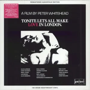 Pink Floyd Tonite Lets All Make Love In London - Pink Vinyl German Vinyl LP Worldwide Shipping