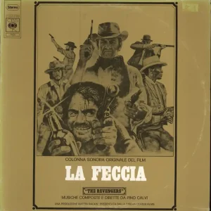 Holiday Sale Original Soundtrack La Feccia - The Revengers Italian Vinyl LP