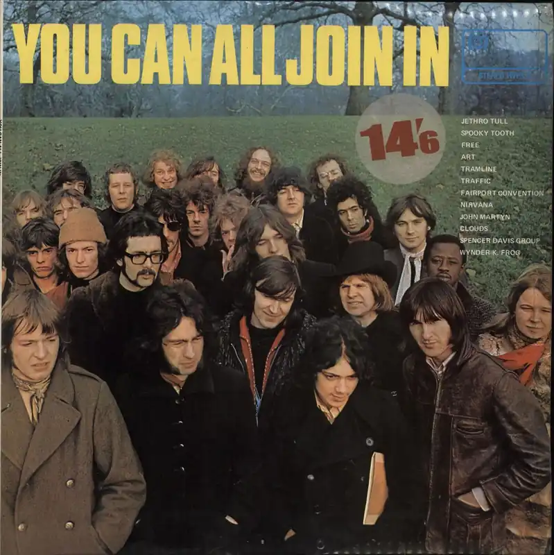 Latest Island Records You Can All Join In - 3rd - Stickered - EX UK Vinyl LP