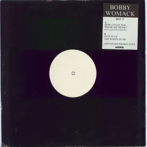 Top Rated Bobby Womack How Could You Break My Heart UK Promo 12" vinyl