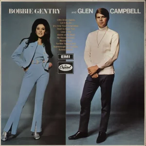 Instant Buy Bobbie Gentry & Glen Campbell Bobbie Gentry & Glen Campbell - Black Label UK Vinyl LP