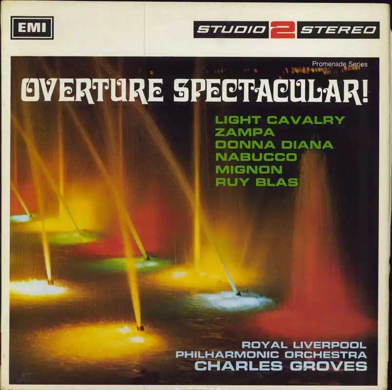 The Royal Liverpool Philharmonic Orchestra Overture Spectacular! UK Vinyl LP Buy Online
