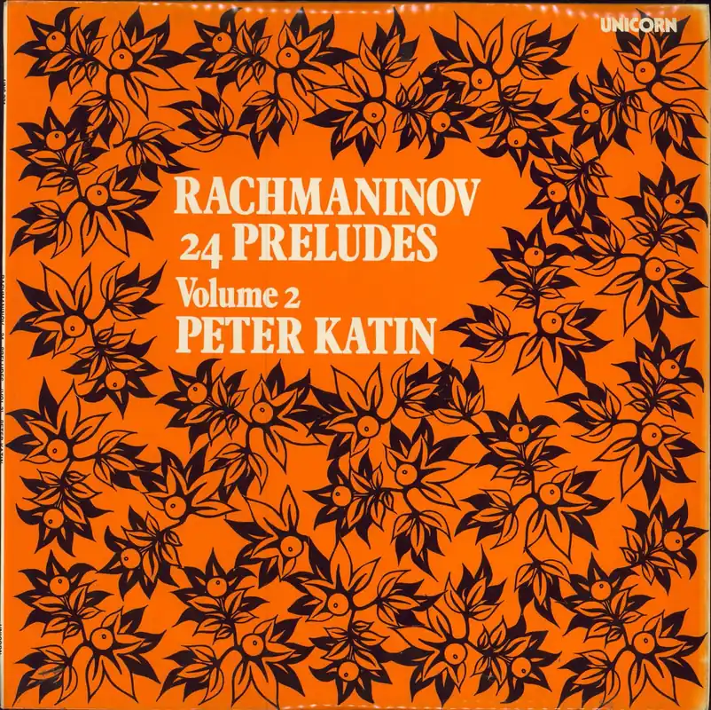 Peter Katin Rachmaninov: 24 Preludes Volume 2 UK Vinyl LP Flash Sale