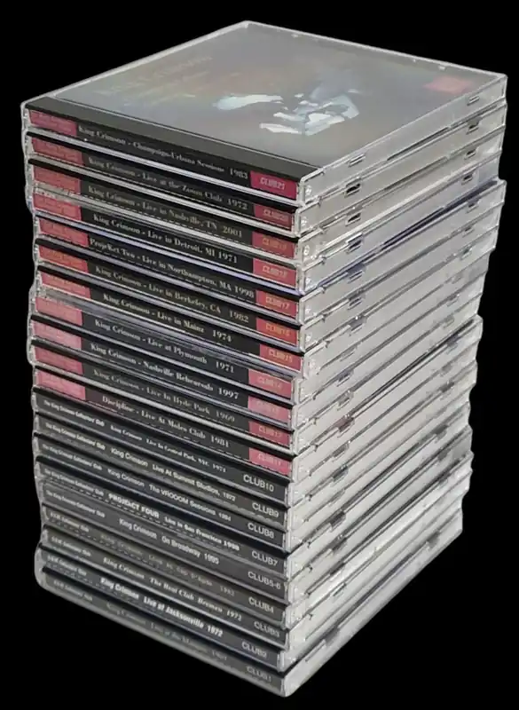 King Crimson The King Crimson Collectors Club 1-21 UK CD album Grab Now