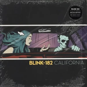 Limited Time Blink 182 California - Black Vinyl UK 2-LP vinyl set