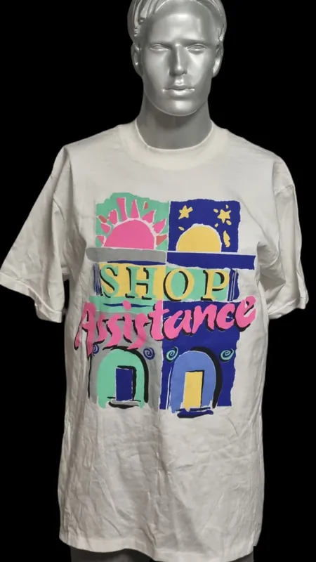 Kylie Minogue Shop Assistance - Autographed T Shirt UK Promo T-shirt Limited Offer