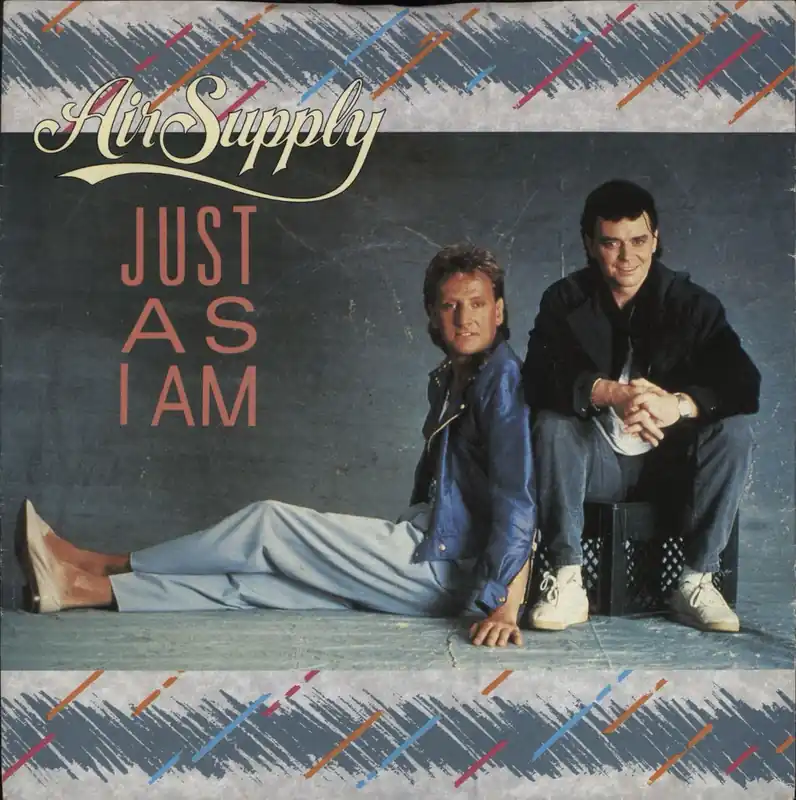 Fan Favorite Air Supply Just As I Am UK 7" vinyl