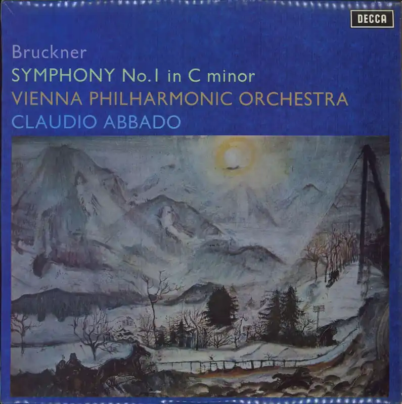 Brand New Anton Bruckner Symphony No.1 In C Minor UK Vinyl LP